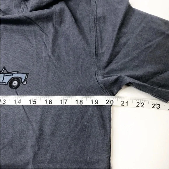 Life Is Good Men’s T Shirt Not All Who Wander Are Lost Camper Traveler Sz Small - Picture 8 of 8